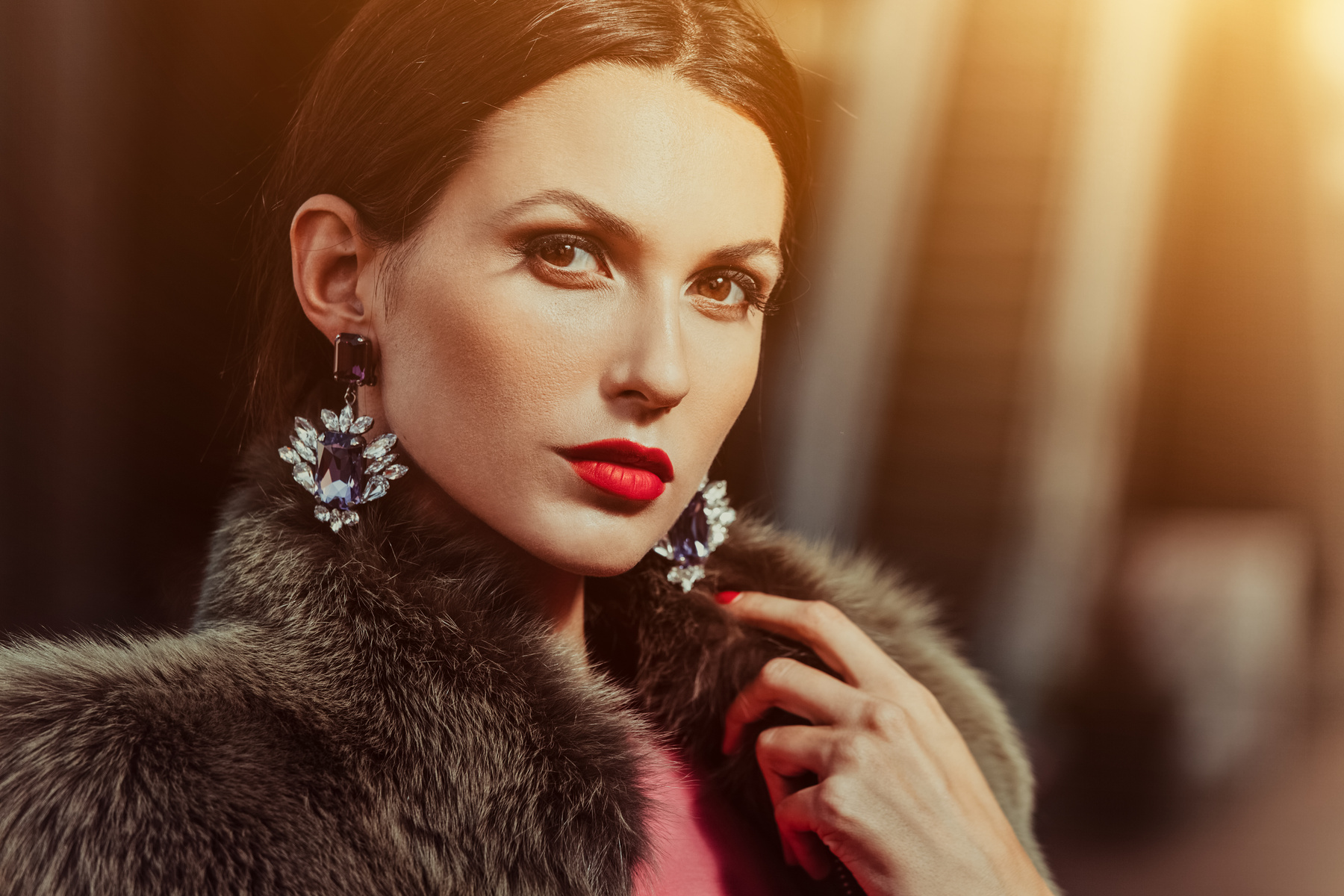 Glamorous Beautiful Woman